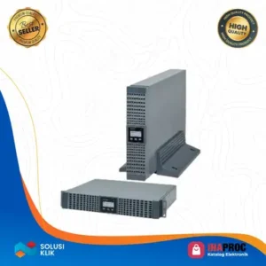 SOCOMEC Netys RT 3kVA rack 2U/tower online UPS, built-in batt, +rail