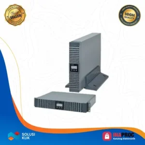 SOCOMEC Netys RT 1.7kVA rack 2U/tower online UPS, built-in batt, +rail